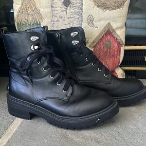 Madden Girl Combat Boots